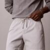 Calções de ganga Cotton Stretch de algodão Calções de ganga Cotton Stretch de algodão