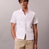 Calções de ganga Cotton Stretch de algodão Calções de ganga Cotton Stretch de algodão