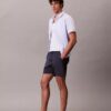 Calções de ganga Cotton Stretch de algodão Calções de ganga Cotton Stretch de algodão