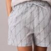 Calções de popeline de algodão estampados Calções de popeline de algodão estampados