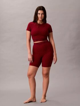Calções de roupa modeladora Icon até meio da coxa