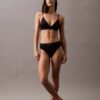 Calção de banho de Bikini com logótipo moderno Calção de banho de Bikini com logótipo moderno