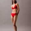 Calção de banho de Bikini com logótipo moderno Calção de banho de Bikini com logótipo moderno