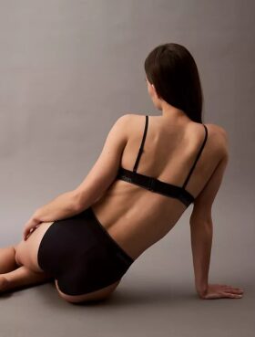 Calção de banho de Bikini com logótipo moderno