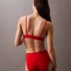 Calção de banho de Bikini com logótipo moderno Calção de banho de Bikini com logótipo moderno