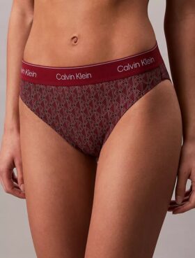 Calção de banho de Bikini com logótipo moderno