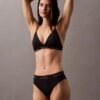 Calção de banho de Bikini com logótipo moderno Calção de banho de Bikini com logótipo moderno