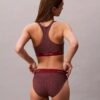 Calção de banho de Bikini com logótipo moderno Calção de banho de Bikini com logótipo moderno