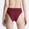 Calço de Bikini de cintura alta em tom sobre tom Calço de Bikini de cintura alta em tom sobre tom