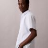 Camisa clássica de botões em Cotton Stretch