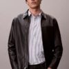 Camisa clássica de botões em oxford de algodão Cotton Stretch às riscas