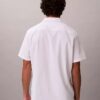 Camisa clássica de botões em seersucker liso Camisa clássica de botões em seersucker liso
