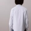 Camisa clássica de botões em tecido Oxford liso