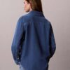 Camisa clássica de Denim com botões Camisa clássica de Denim com botões