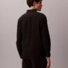 Camisa clássica de linho e algodão com botões Camisa clássica de linho e algodão com botões