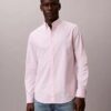 Camisa clássica Oxford lisa com botões Camisa clássica Oxford lisa com botões