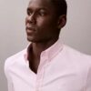 Camisa clássica Oxford lisa com botões Camisa clássica Oxford lisa com botões