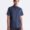 Camisa de botões em algodão Cotton Stretch Camisa de botões em algodão Cotton Stretch