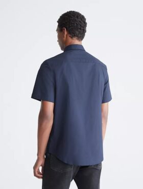 Camisa de botões em algodão Cotton Stretch