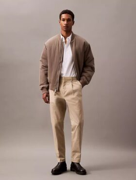 Camisa de botões em algodão Cotton Stretch
