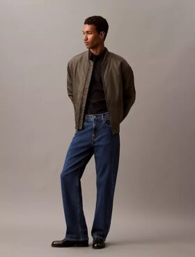 Camisa de botões em algodão Cotton Stretch