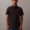 Camisa de botões em algodão Cotton Stretch Camisa de botões em algodão Cotton Stretch