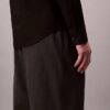 Camisa de botões em popeline de algodão Cotton Stretch, corte justo