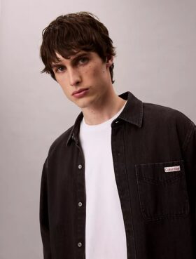Camisa de Denim clássica