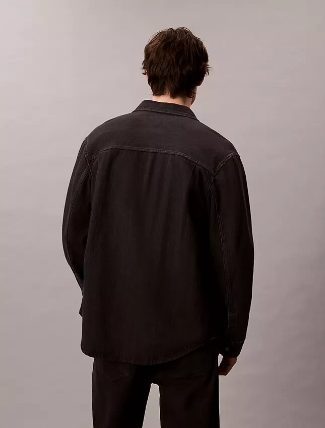 Camisa de Denim clássica Camisa de Denim clássica