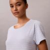Camisa de dormir em mistura de viscose e algodão Camisa de dormir em mistura de viscose e algodão