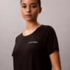 Camisa de dormir em mistura de viscose e algodão Camisa de dormir em mistura de viscose e algodão