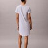 Camisa de dormir em mistura de viscose e algodão Camisa de dormir em mistura de viscose e algodão