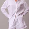 Camisa de dormir em popeline de algodão para o Dia dos Namorados Camisa de dormir em popeline de algodão para o Dia dos Namorados