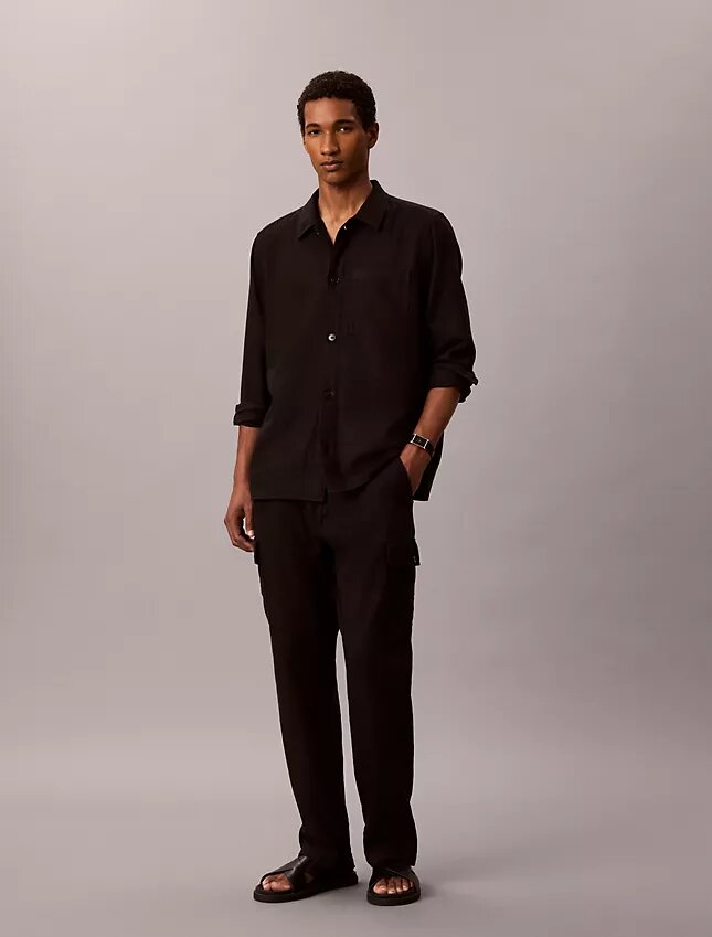 Camisa de linho misto Camisa de linho misto