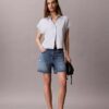 Camisa de lyocell com botões