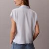 Camisa de lyocell com botões