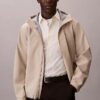 Camisa de manga curta com botões, em Cotton Stretch às riscas Camisa de manga curta com botões, em Cotton Stretch às riscas