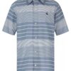 Camisa de verão com riscas e botões para meninos Camisa de verão com riscas e botões para meninos
