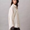 Camisa Descontraída com Botões em Mistura de Viscose Camisa Descontraída com Botões em Mistura de Viscose