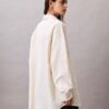 Camisa Descontraída com Botões em Mistura de Viscose Camisa Descontraída com Botões em Mistura de Viscose