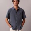Camisa Easy em mistura de Modal Camisa Easy em mistura de Modal