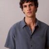 Camisa Easy em mistura de Modal Camisa Easy em mistura de Modal