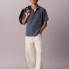 Camisa Easy em mistura de Modal Camisa Easy em mistura de Modal