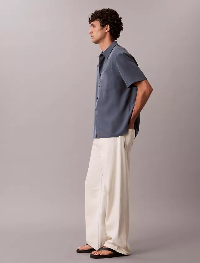 Camisa Easy em mistura de Modal Camisa Easy em mistura de Modal