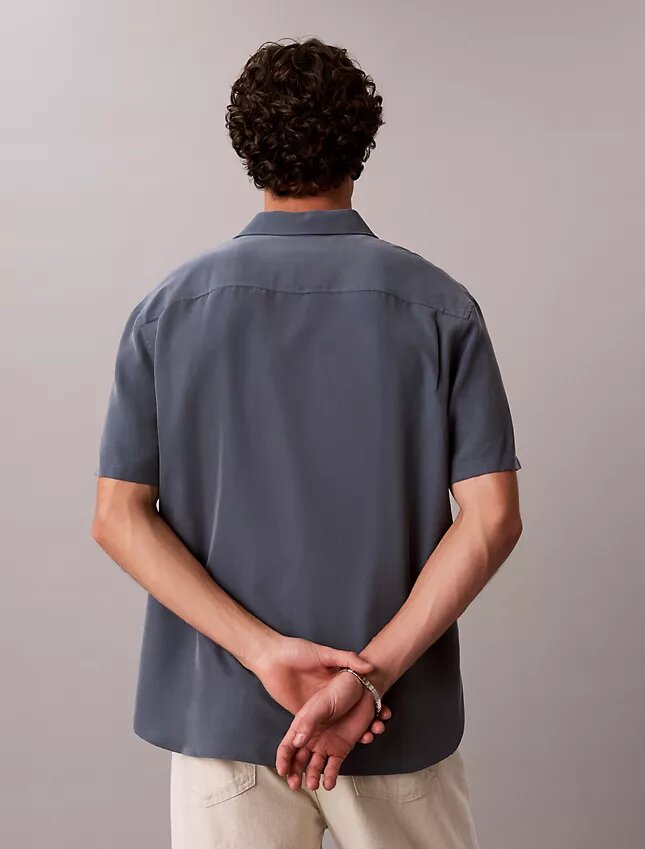 Camisa Easy em mistura de Modal Camisa Easy em mistura de Modal