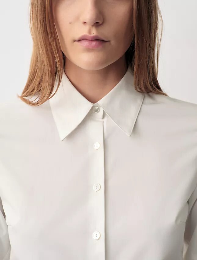 Camisa justa com botões Daisy Camisa justa com botões Daisy