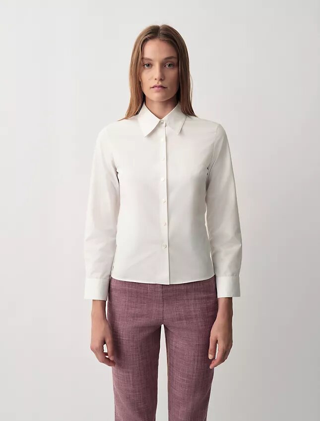 Camisa justa com botões Daisy Camisa justa com botões Daisy