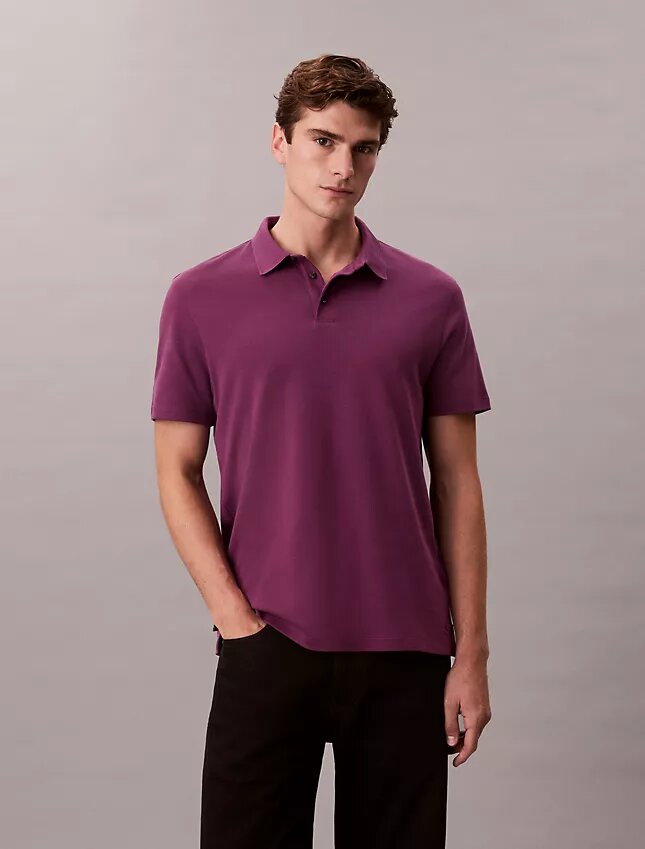 Camisa Polo Clássica em Algodão Supima Camisa Polo Clássica em Algodão Supima