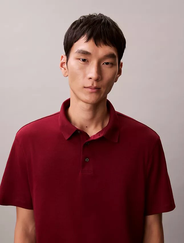 Camisa Polo Clássica em Algodão Supima Camisa Polo Clássica em Algodão Supima