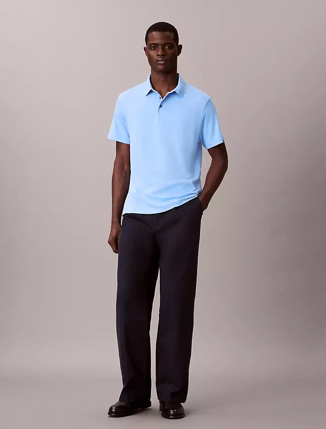 Camisa Polo Clássica em Algodão Supima Camisa Polo Clássica em Algodão Supima
